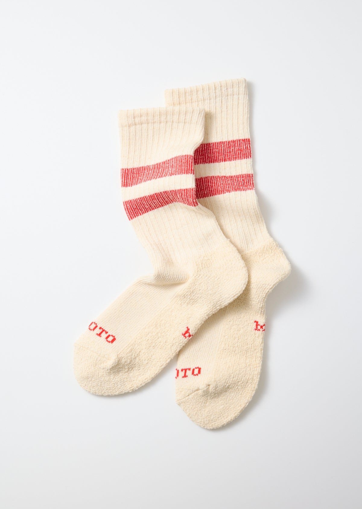 RoToTo PILE STRIPE MARL SOCKS
