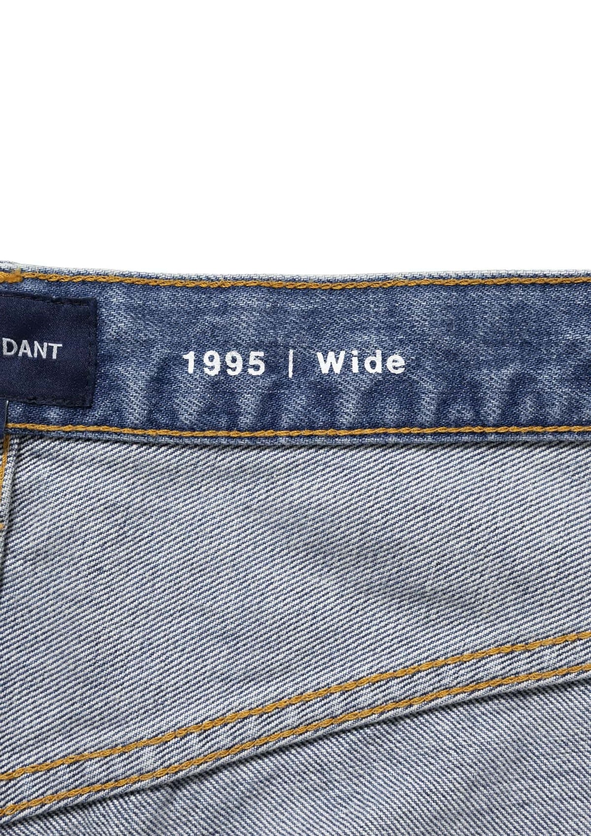 DESCENDANT 1995 DENIM TROUSERS BAGGY HARD WASH