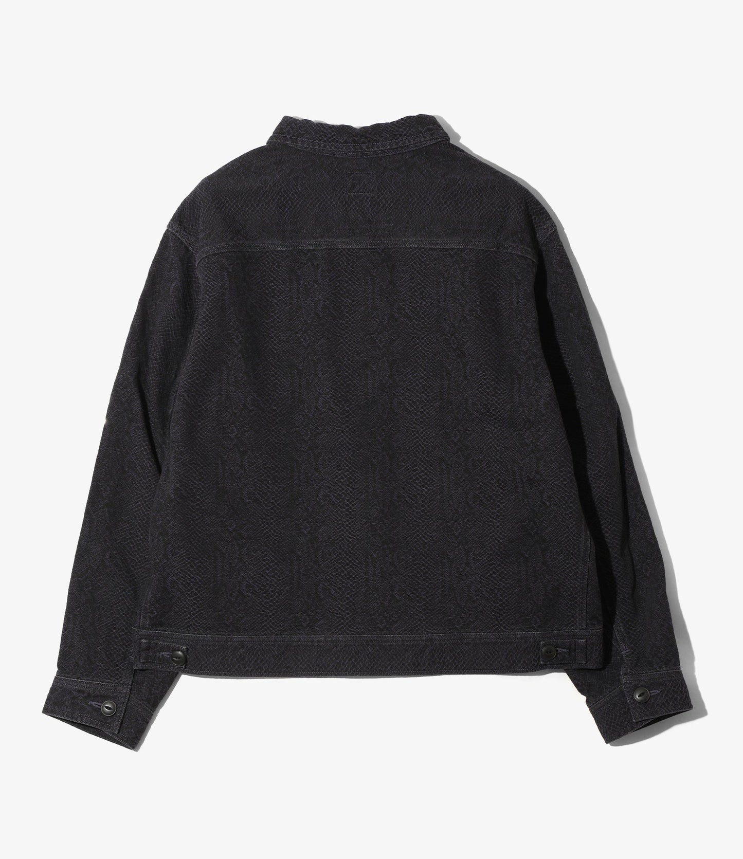 Needles Zipped Work Jacket - 10oz Python Jacquard