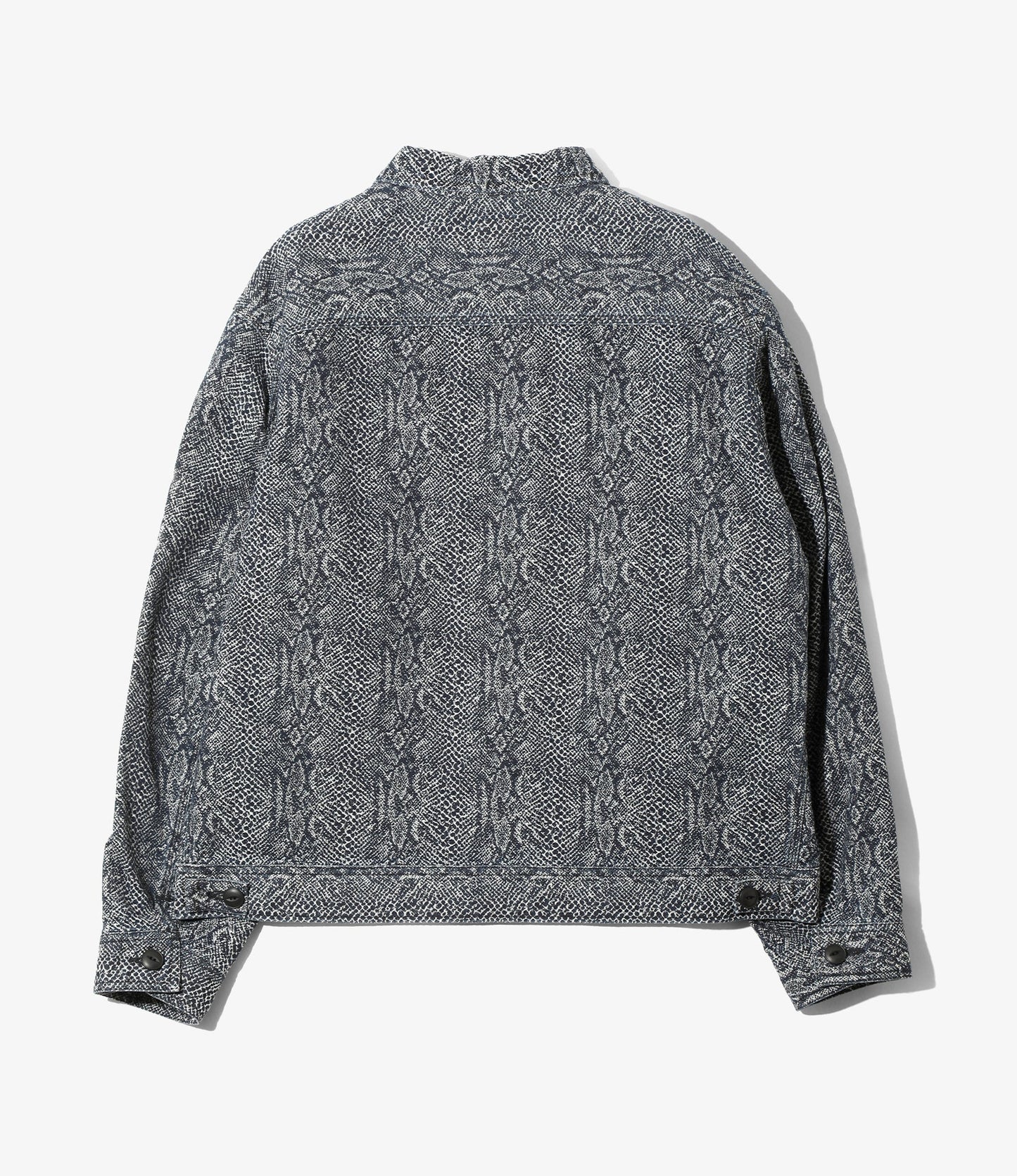 Needles Zipped Work Jacket - 10oz Python Jacquard