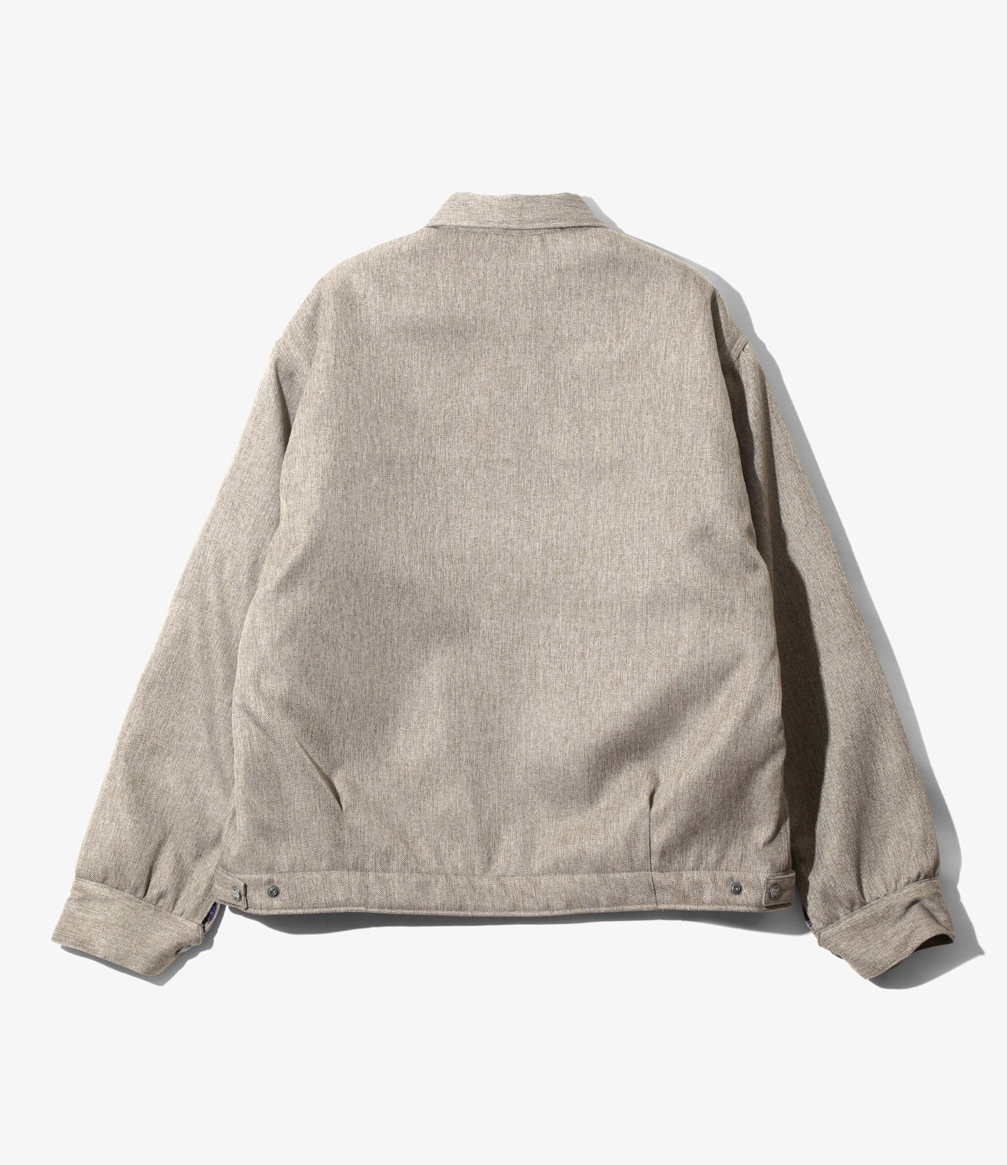 Needles Railroad Zip Jacket - Melange Double Cloth