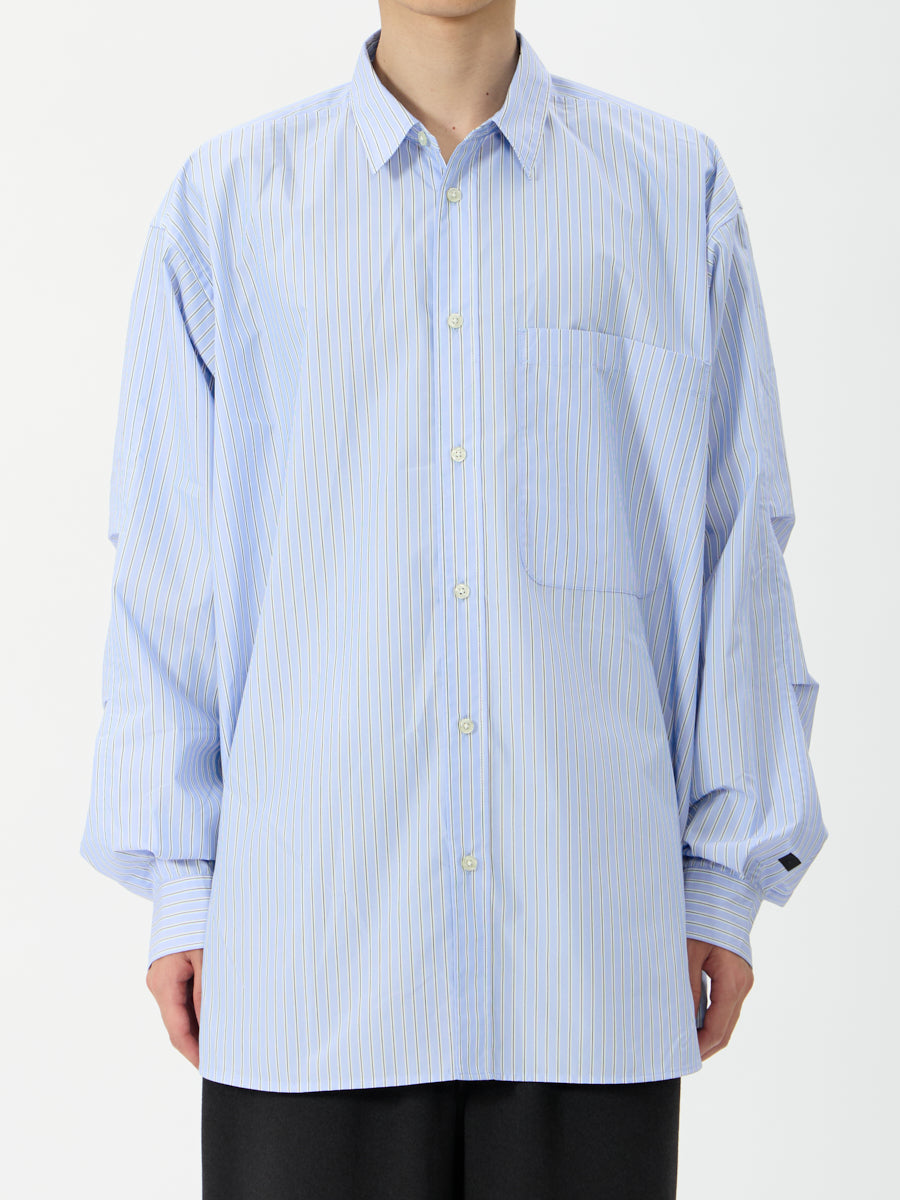 DAIWA PIER39 TECH REGULAR COLLAR SHIRT L/S STRIPE