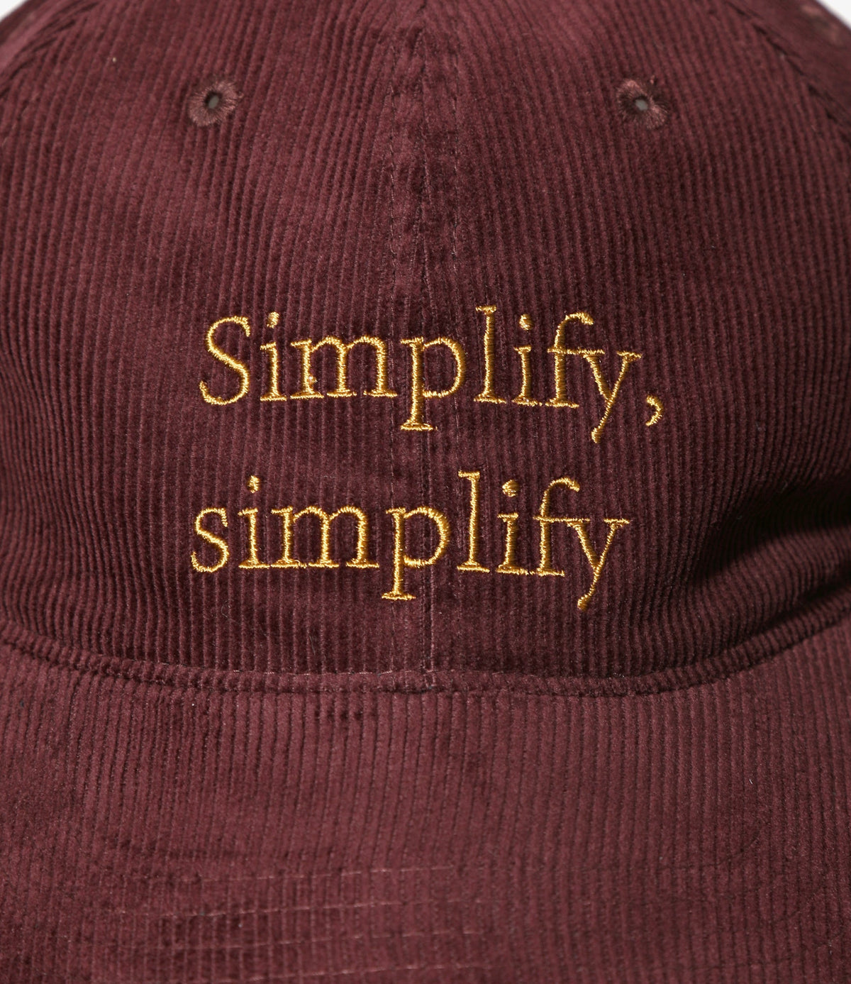 South2 West8 6 Panel Cap - Corduroy