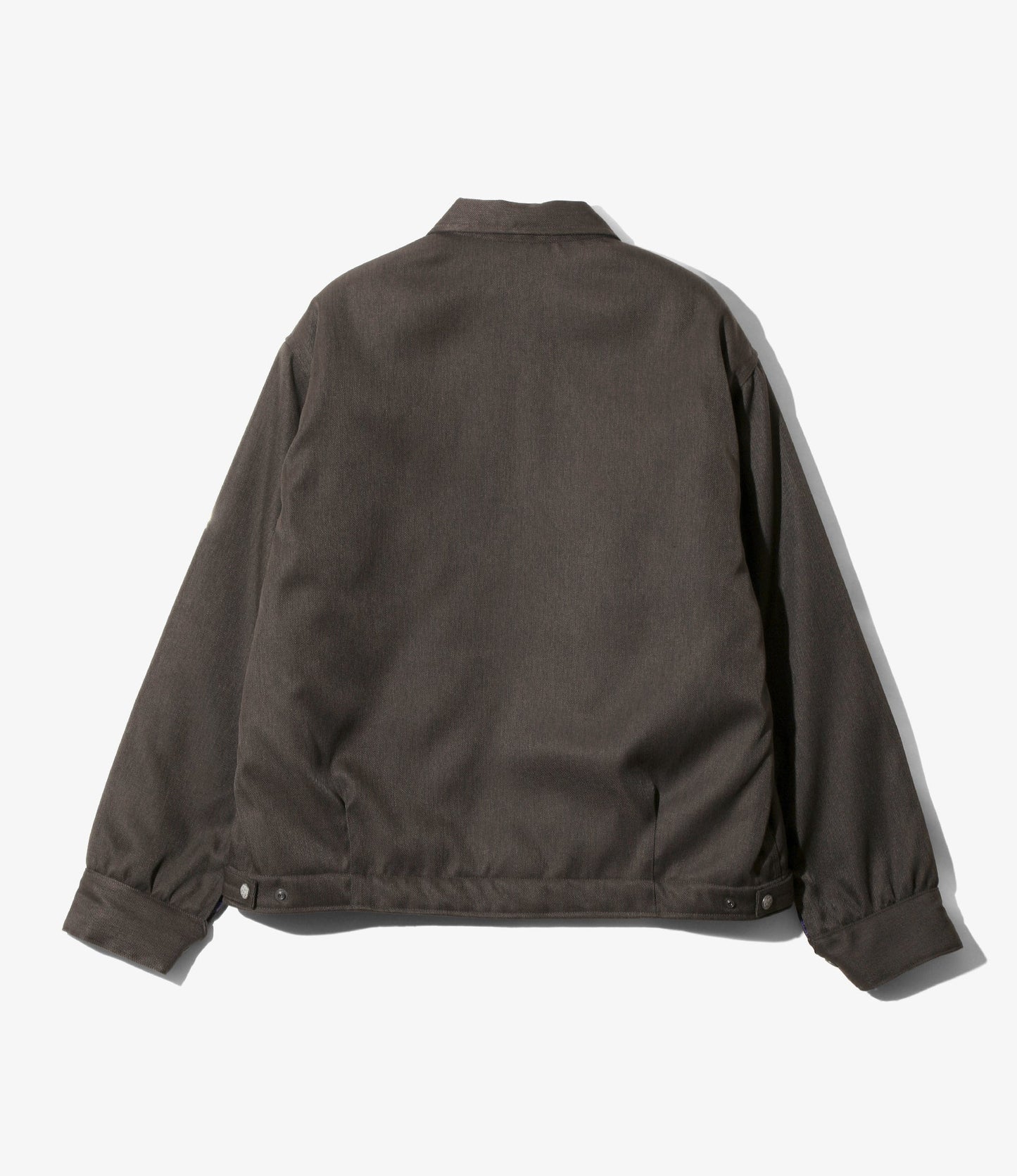 Needles Railroad Zip Jacket - Melange Double Cloth