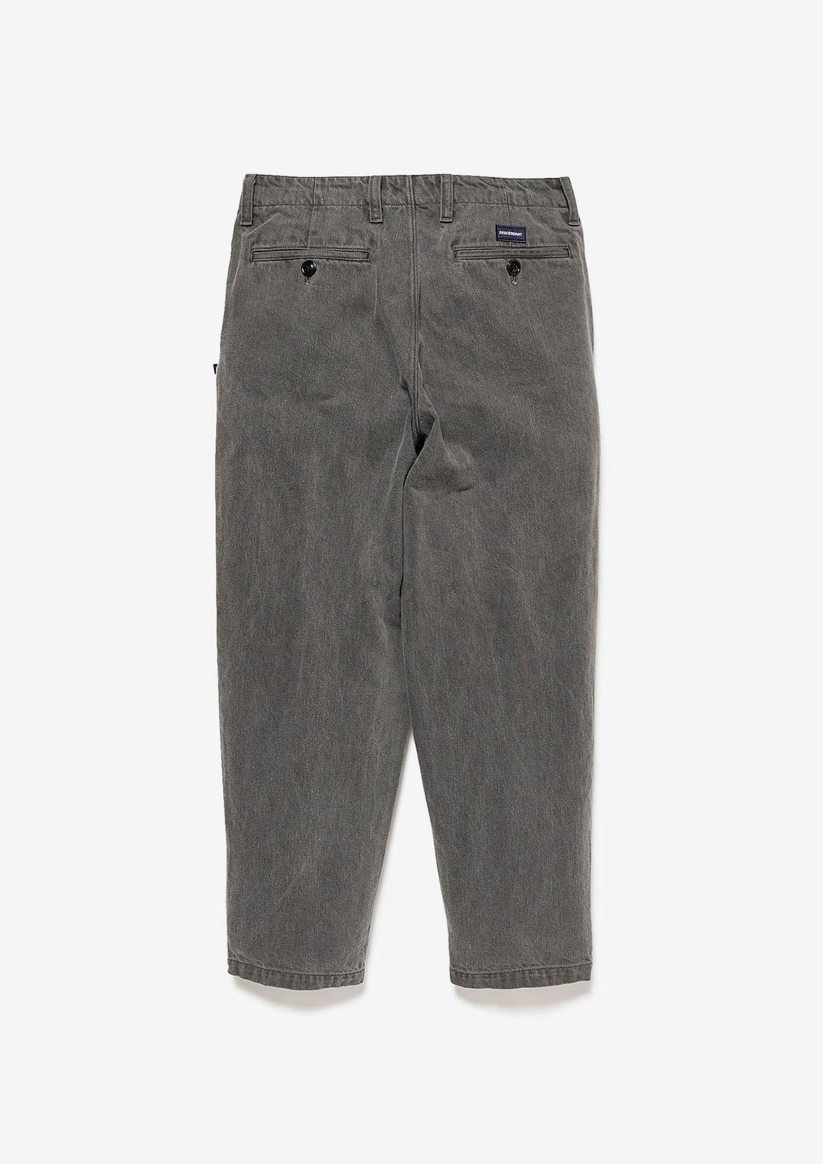 DESCENDANT DC-6 TWILL TROUSERS PIGMENT DYE