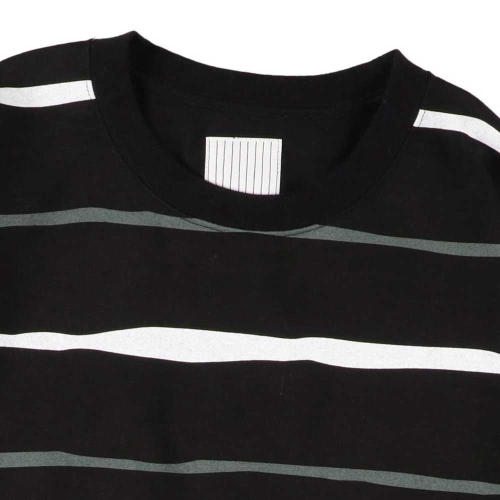 S.F.C (STRIPES FOR CREATIVE) SUPER BIG STRIPE LS TEE (W/DRAWSTRRINGS)