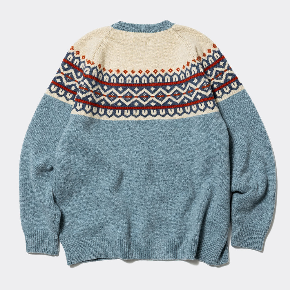 Unlikely Fair Isle "Snow Flake"