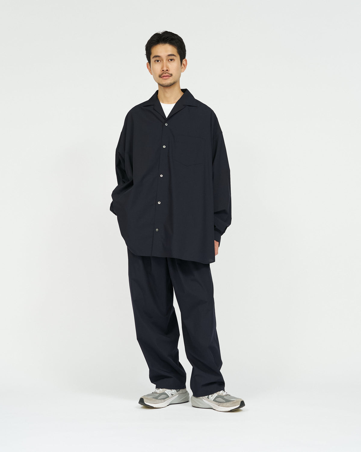 FreshService AIR POPLIN TWO TUCK EASY PANTS