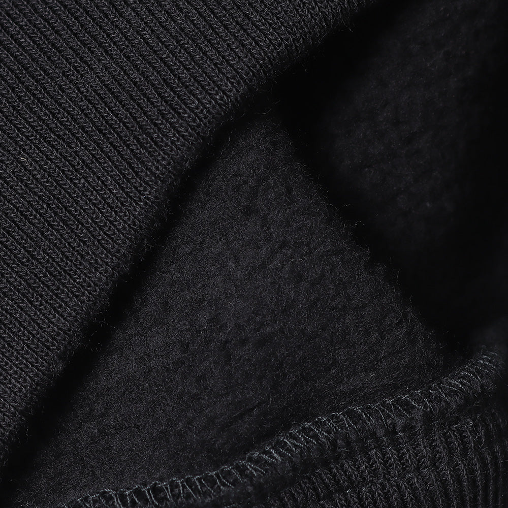COMOLI Cotton Fleece Zip-up Hoodie