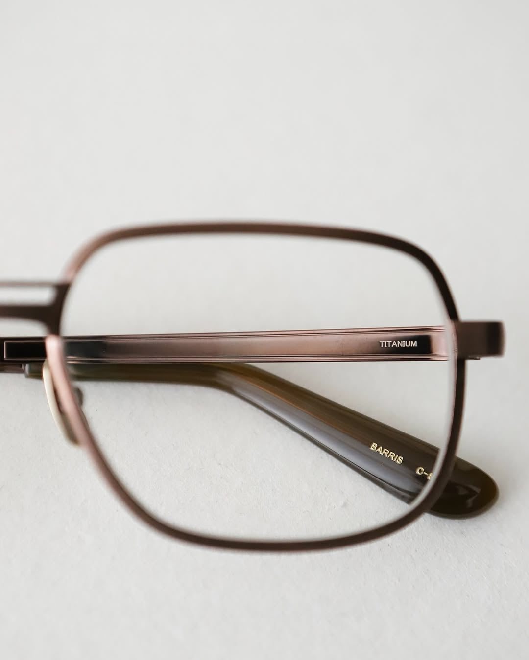 YELLOWS PLUS BARRIS EYEGLASS FRAME Dark Cooper
