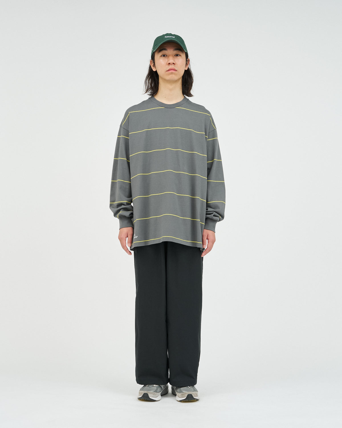 FreshService PIN BORDER L/S TEE