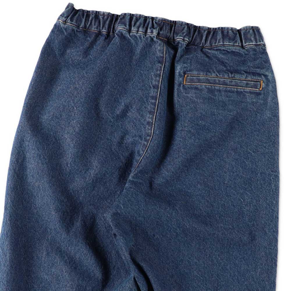 S.F.C (STRIPES FOR CREATIVE) TWO TUCK WIDE PANTS (DENIM)