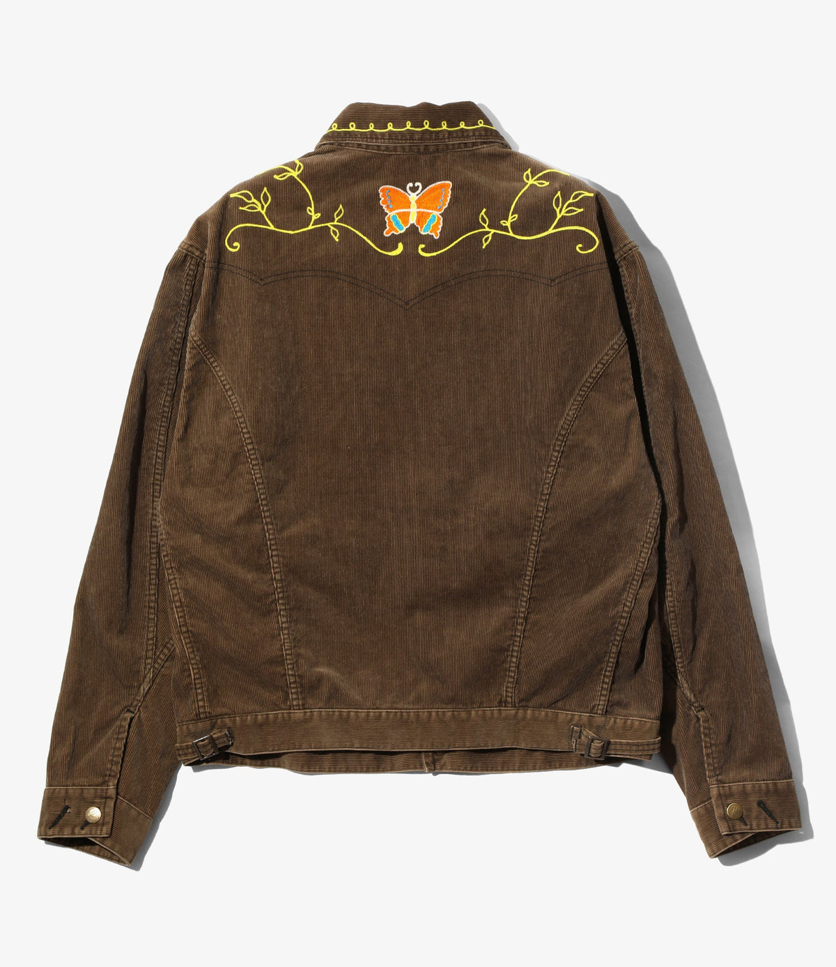 Needles Papillon Emb. Jean Jacket - 14W Corduroy