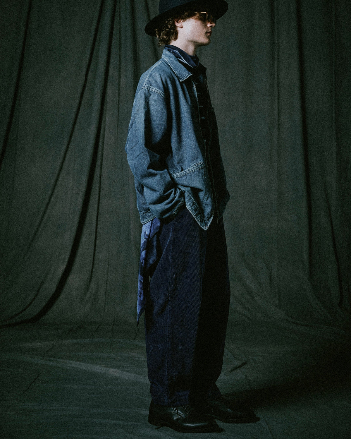 Porter Classic ARTIST BORDER TURTLENECK