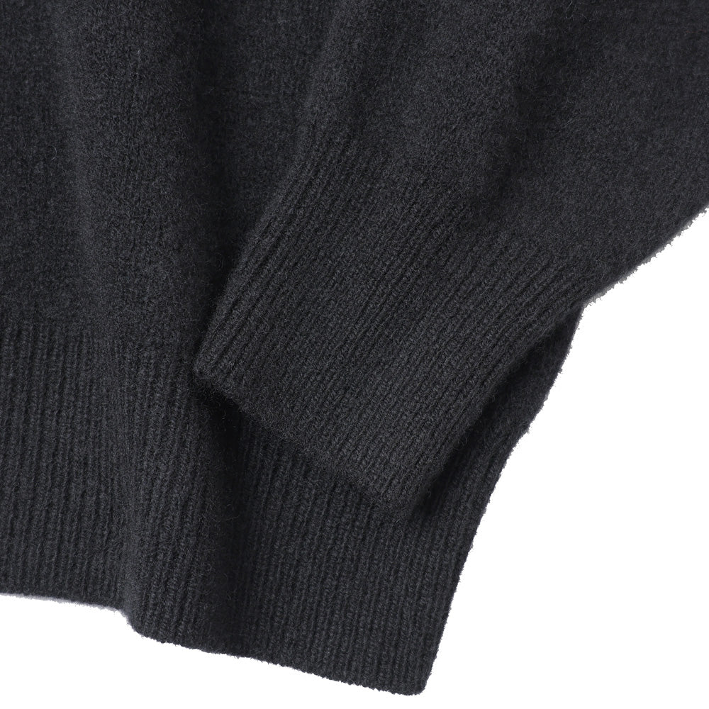 COMOLI Lambswool Crew Neck Knit