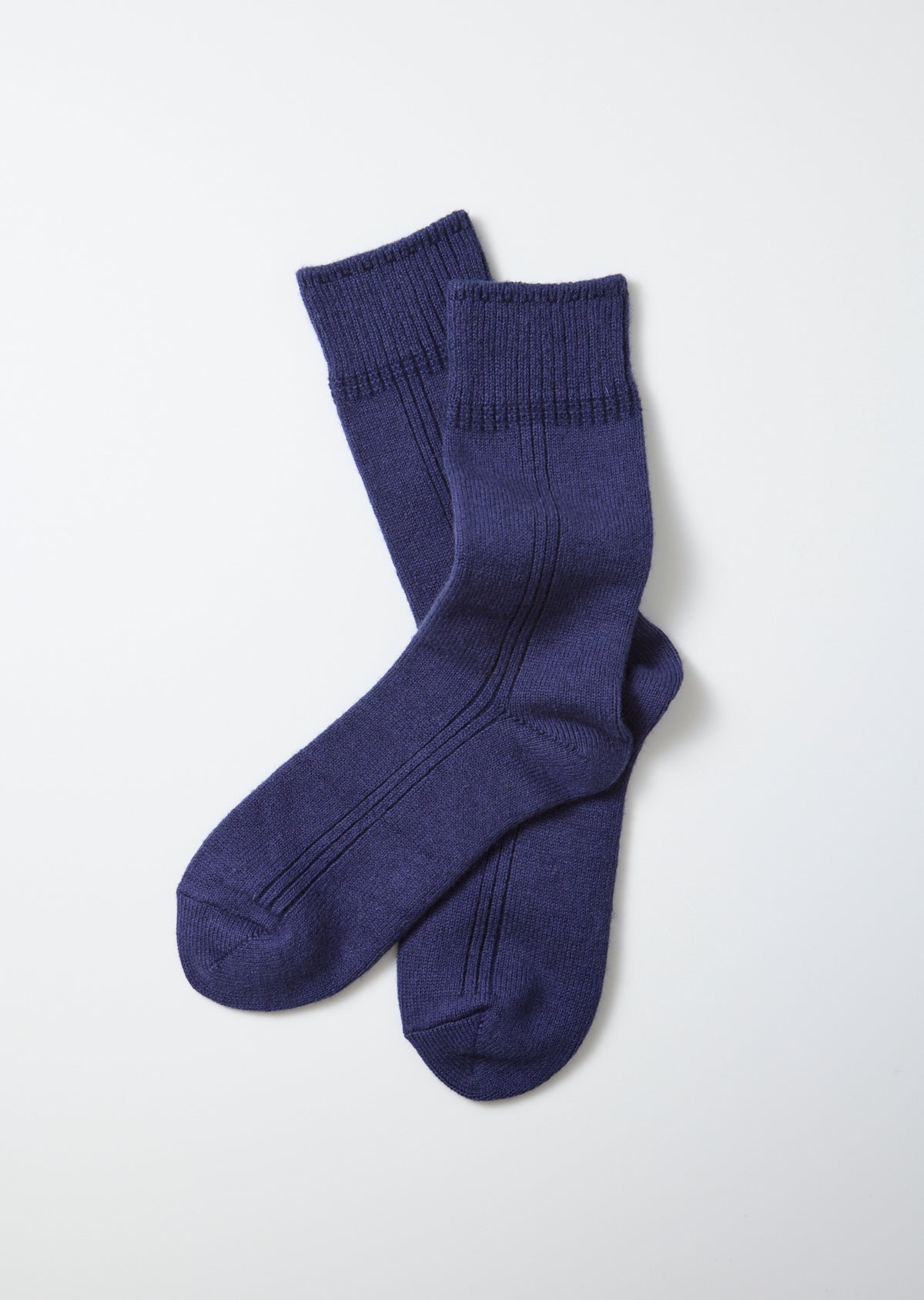 RoToTo VERTICAL LINE COTTON WOOL SOCKS