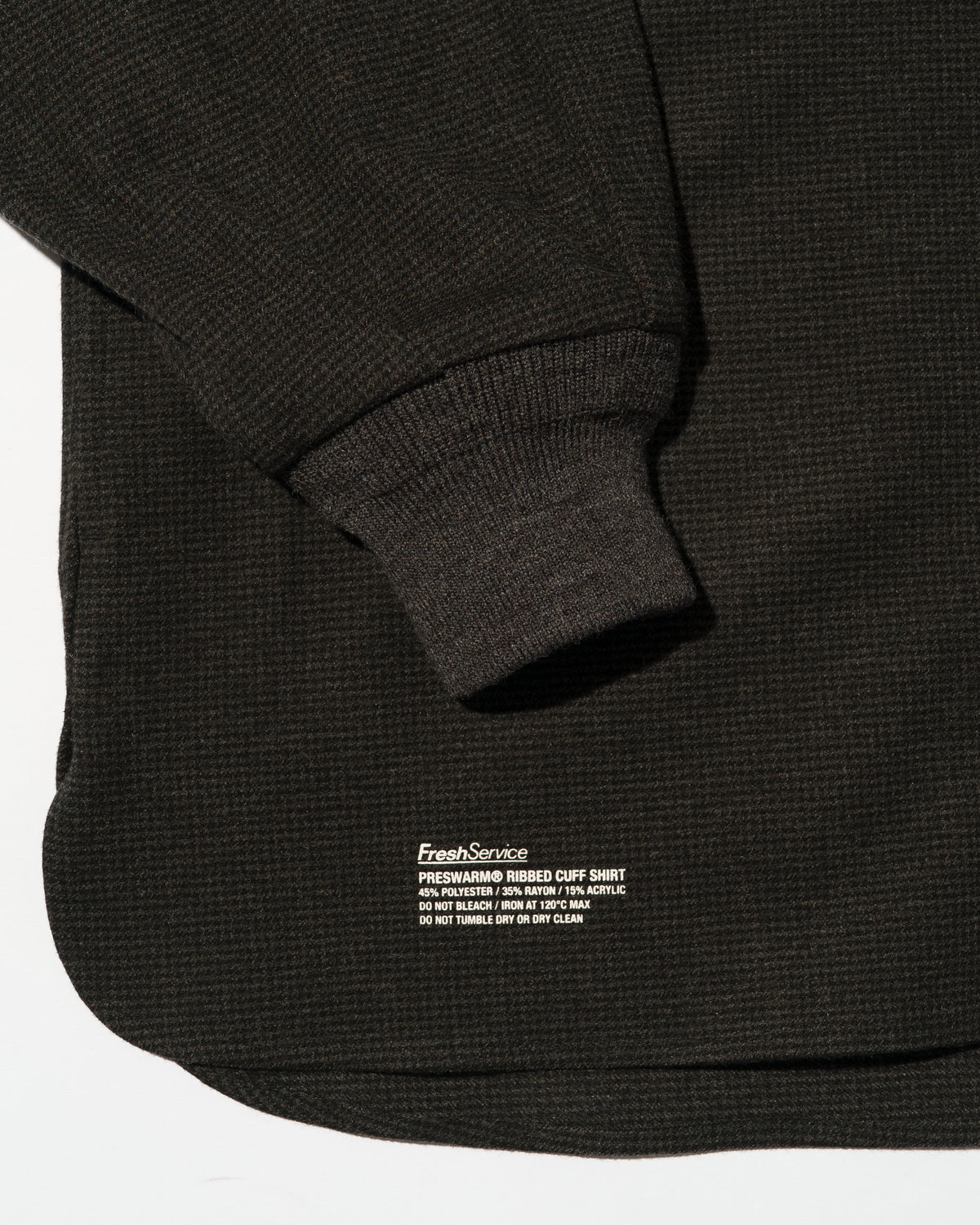 FreshService PRESWARM® RIBBED CUFF SHIRT