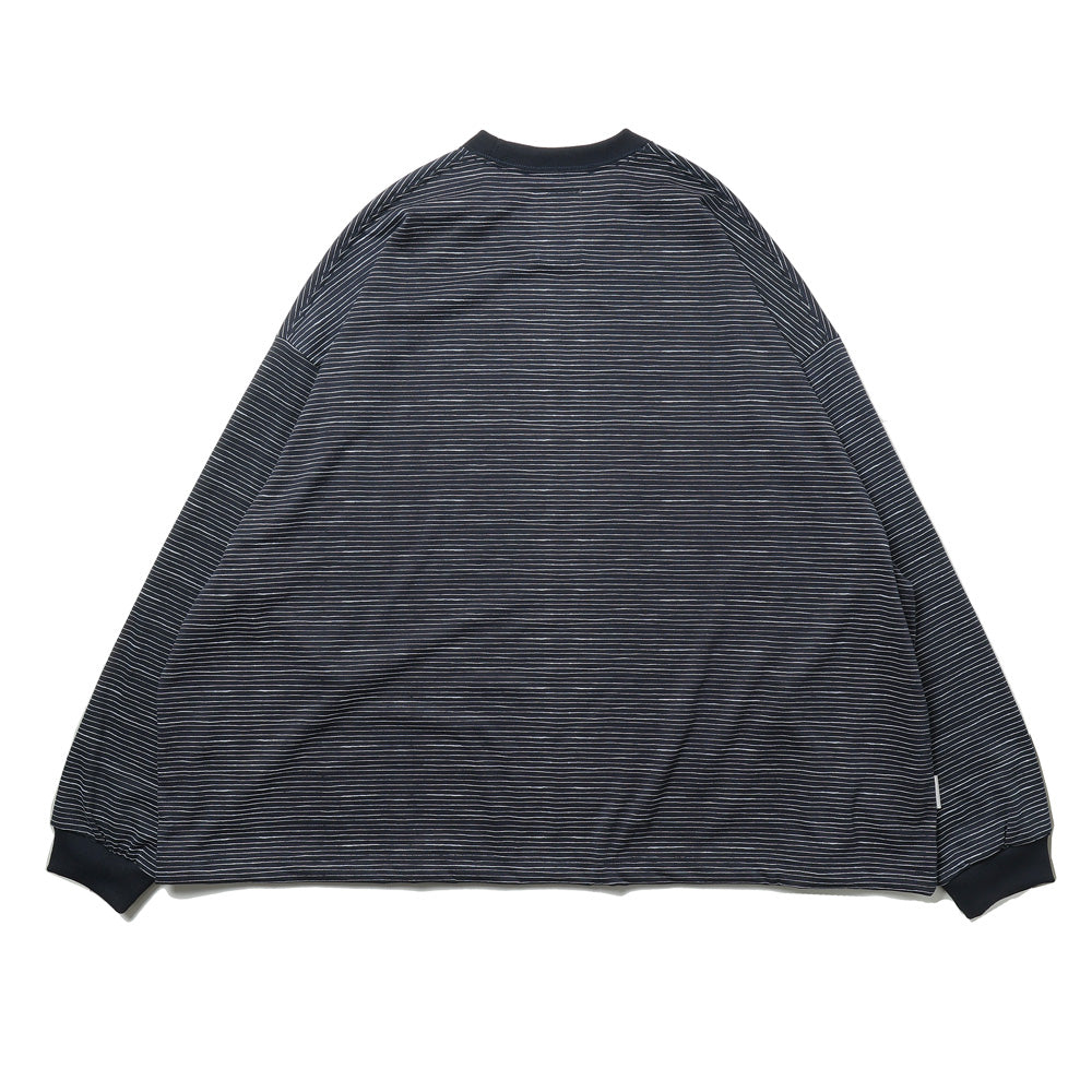 S.F.C (STRIPES FOR CREATIVE) SUPER BIG LS TEE (SIDE STRIPE TECH)