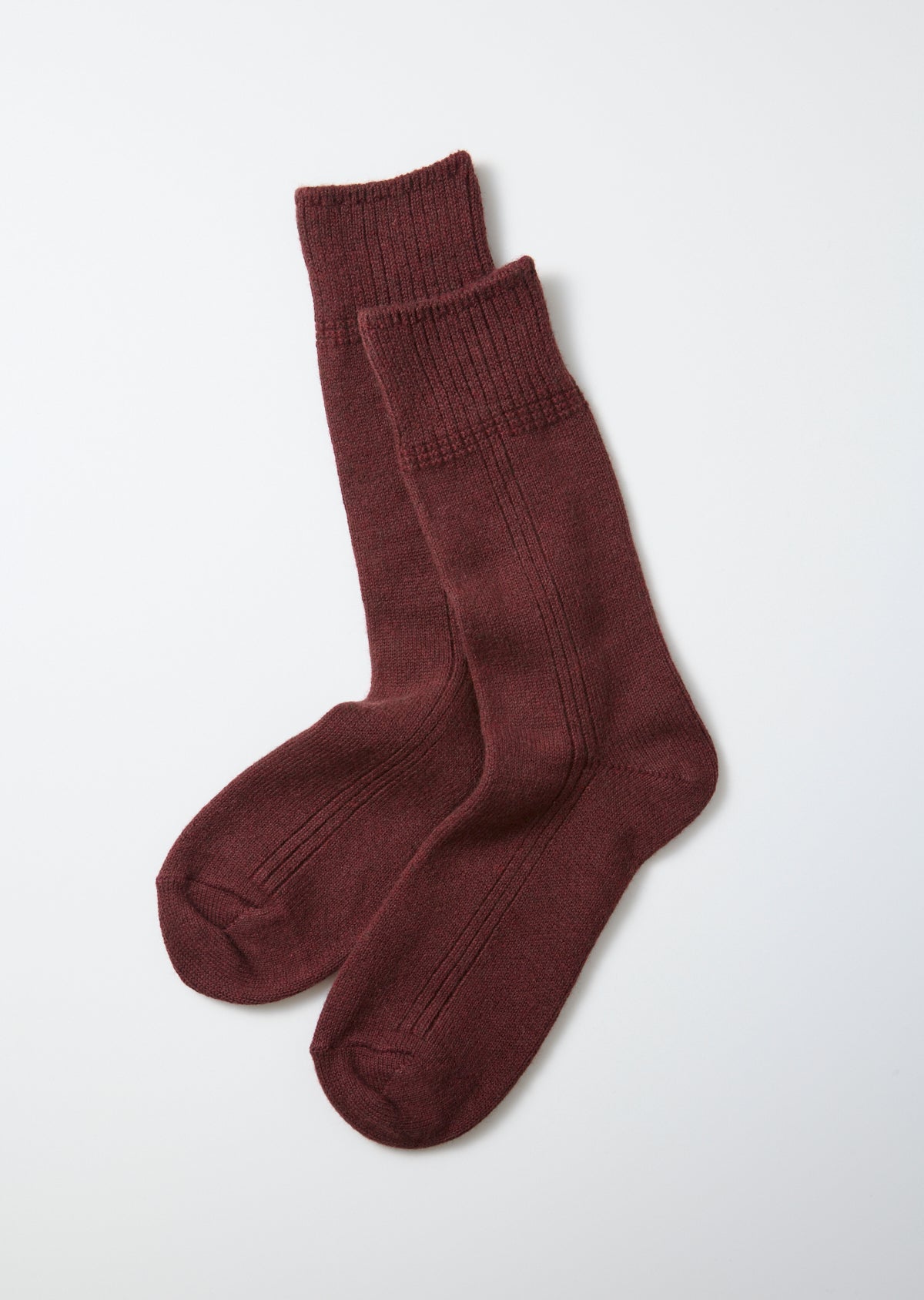 RoToTo VERTICAL LINE COTTON WOOL SOCKS