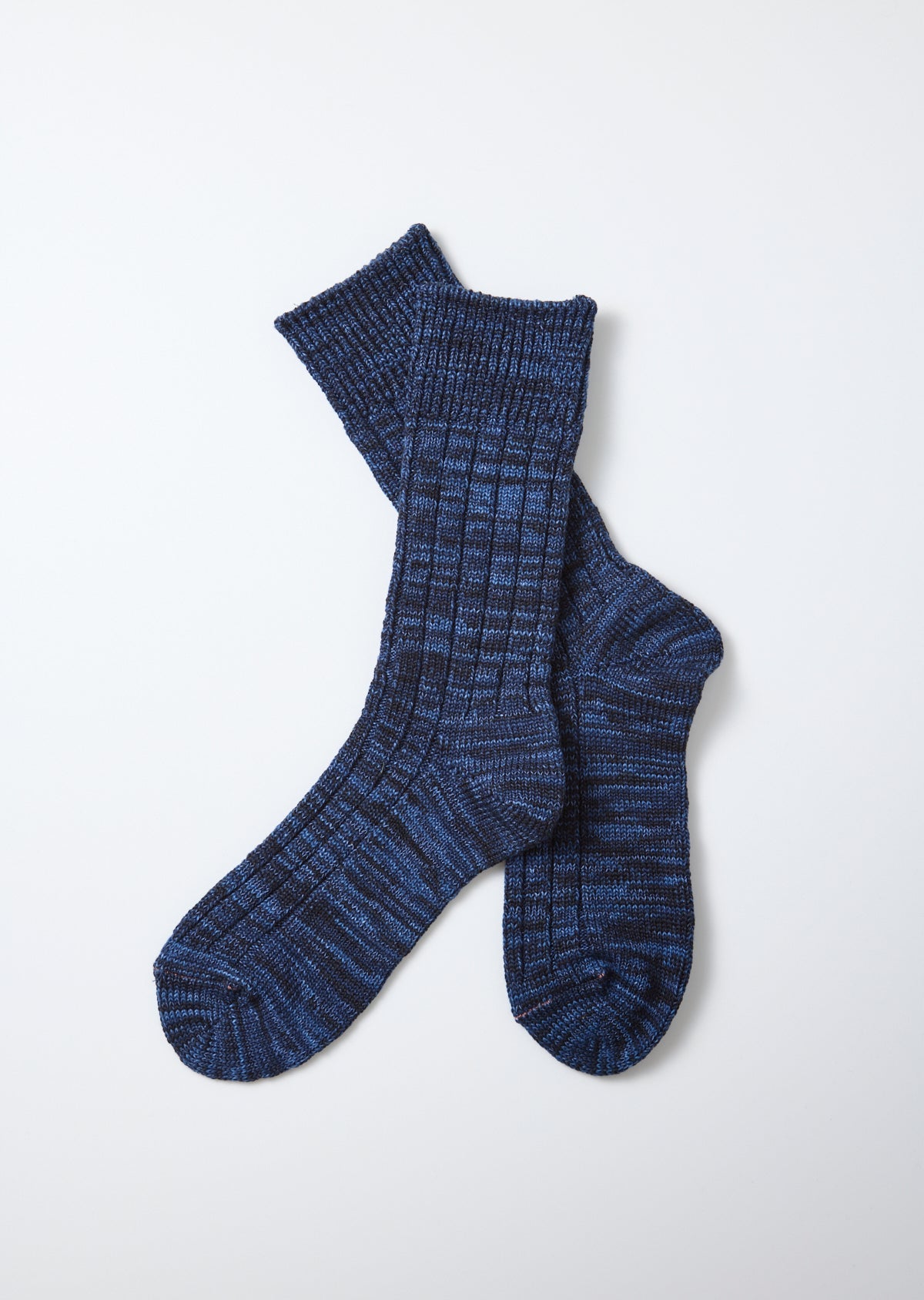 RoToTo ORGANIC COTTON INDIGO TONE SOCKS