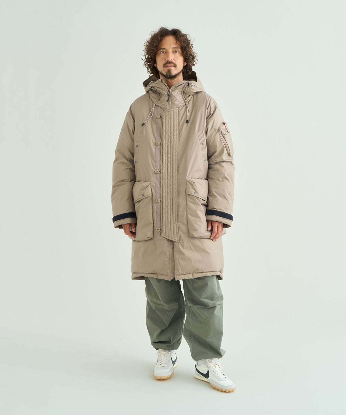 NANGA AURORA TEX DOWN FIELD HALF COAT