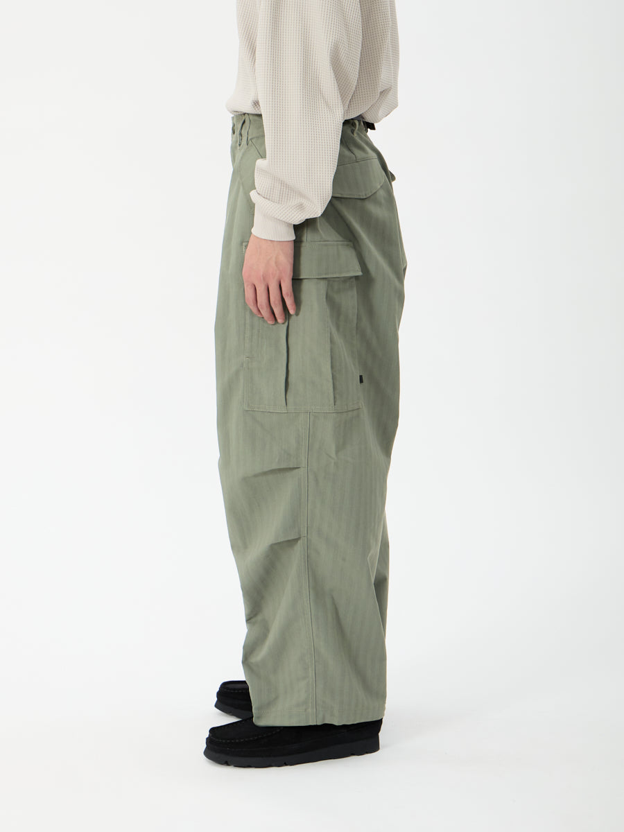 DAIWA PIER39 TECH 6P FIELD PANTS HERRINGBONE