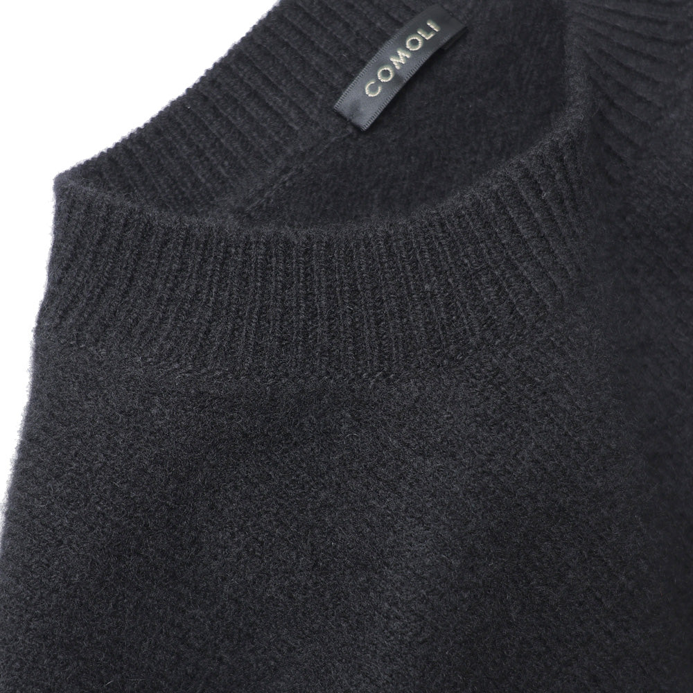 COMOLI Lambswool Crew Neck Knit