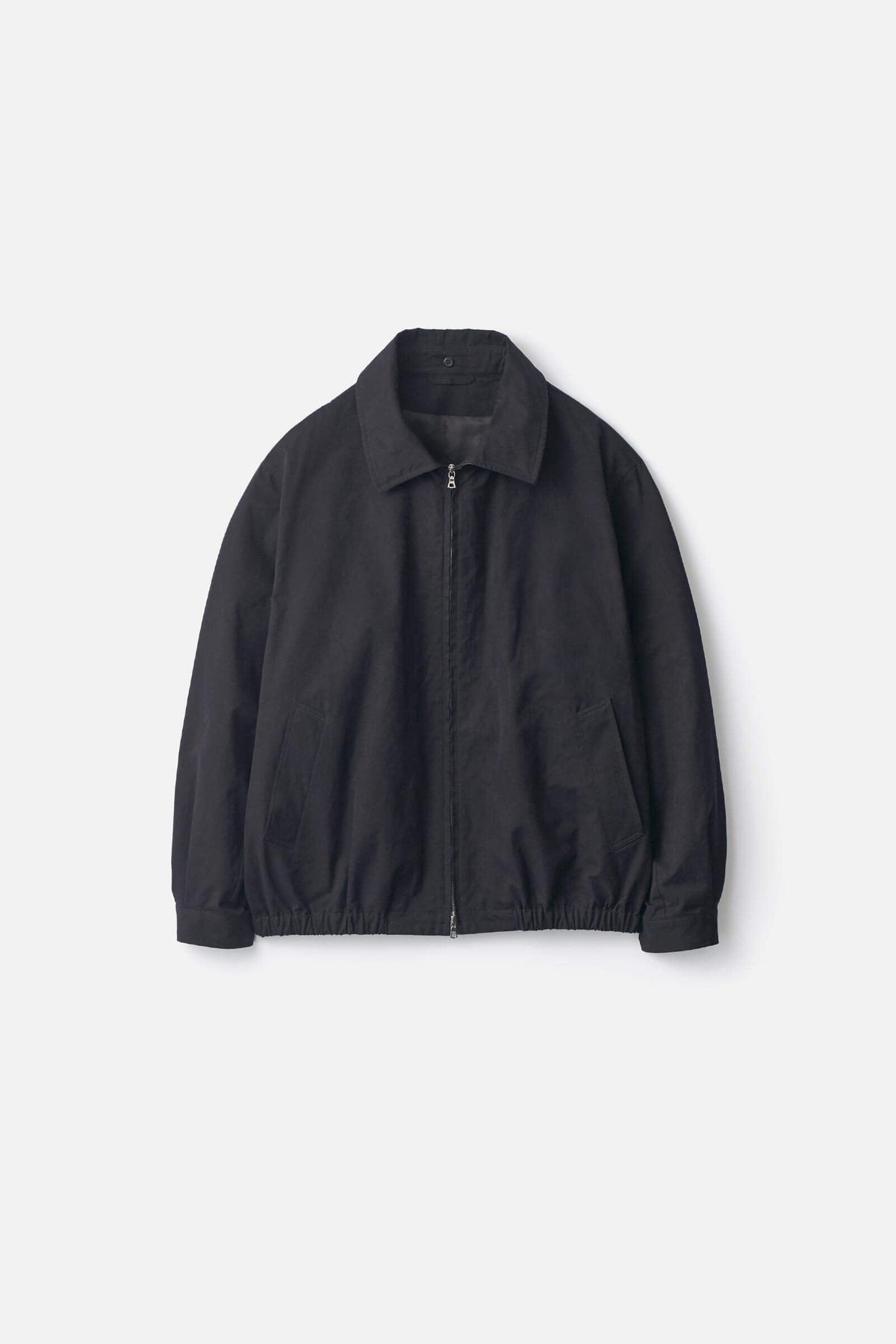 ssstein Detachable Collar Resin Finish Cotton Jacket