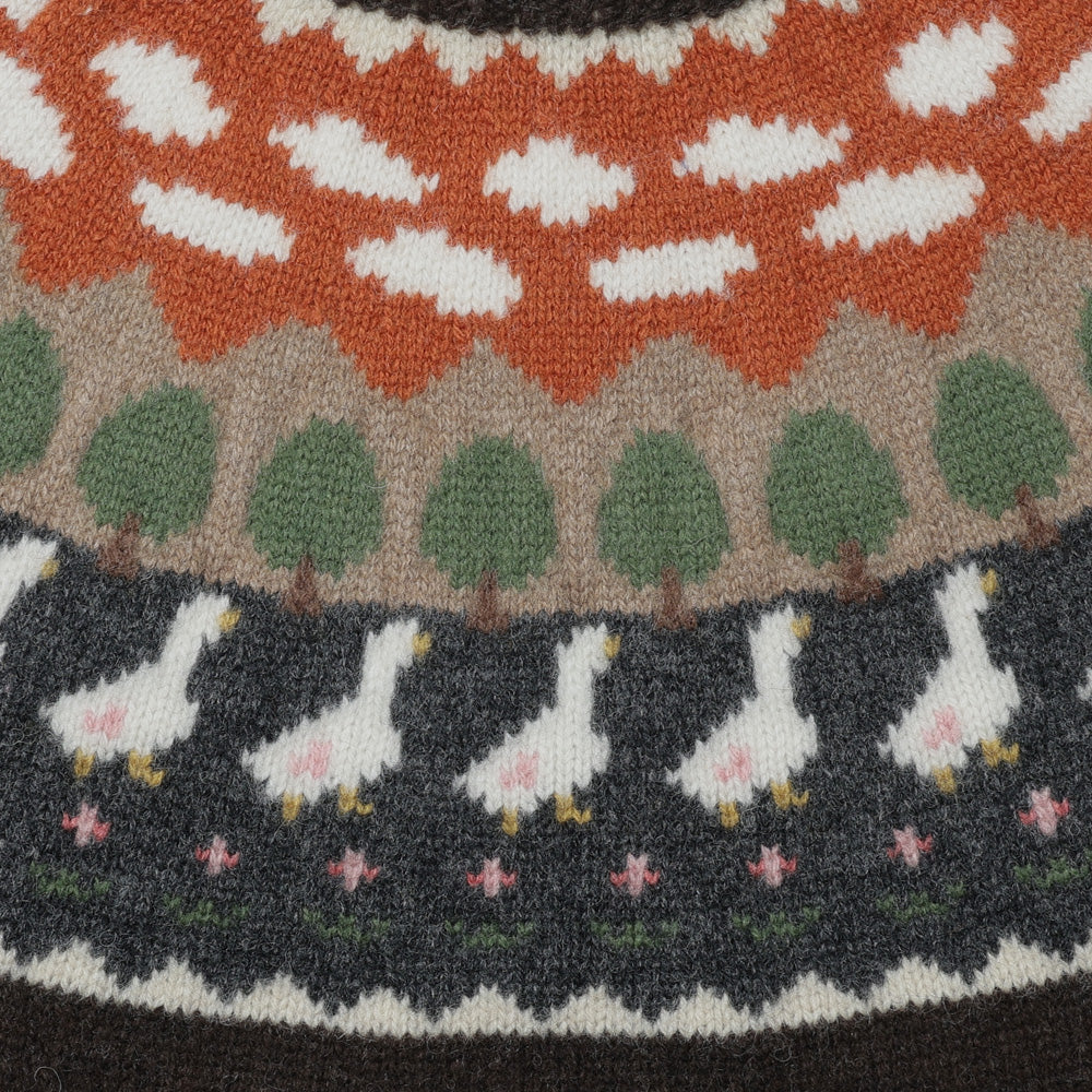 Unlikely Fair Isle "Duck"