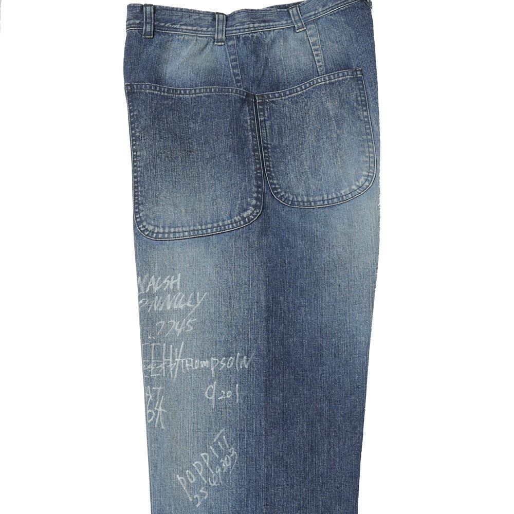 HERILL NAVY Denim Utility Pants