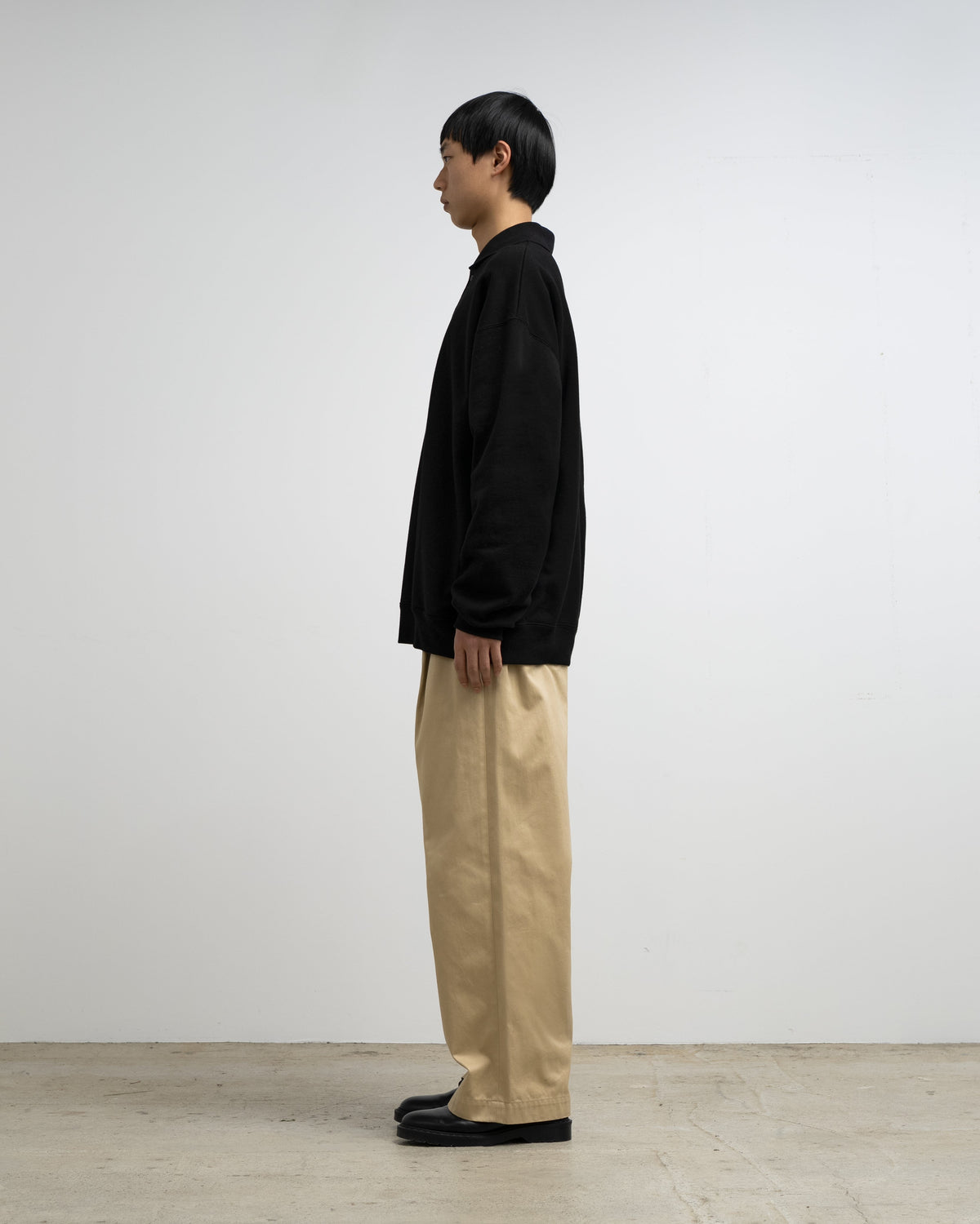 Graphpaper AZUMA Terry Pullover Polo Sweat