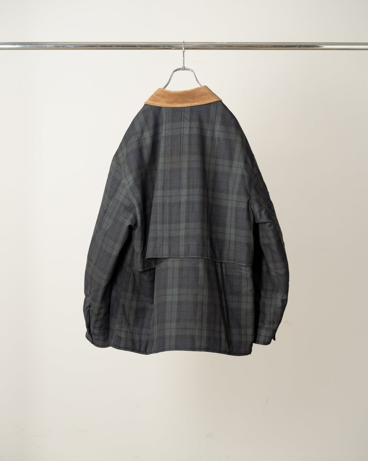 ANCELLM CHECK HALF JACKET