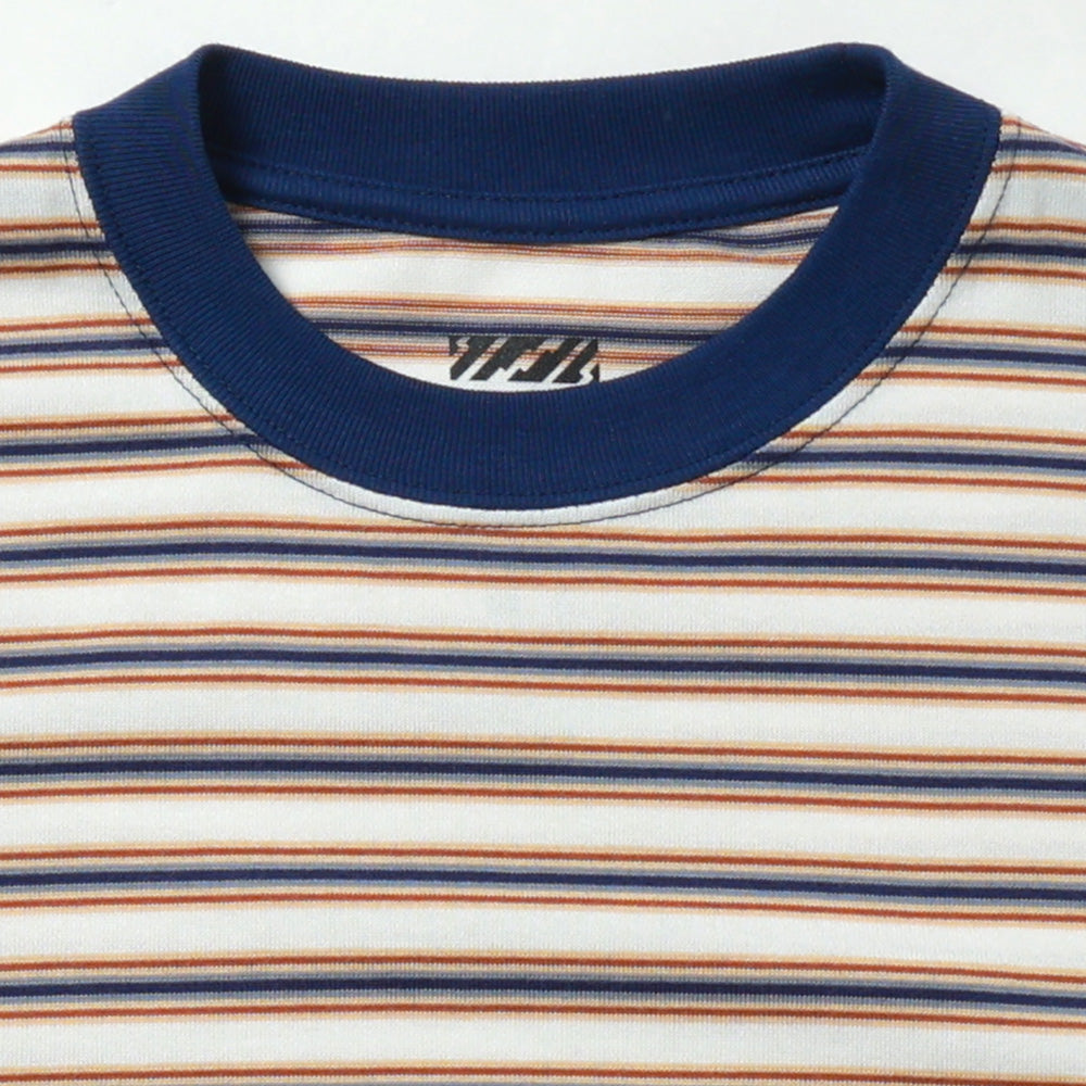 is-ness BALLOON LONG T SHIRT Border