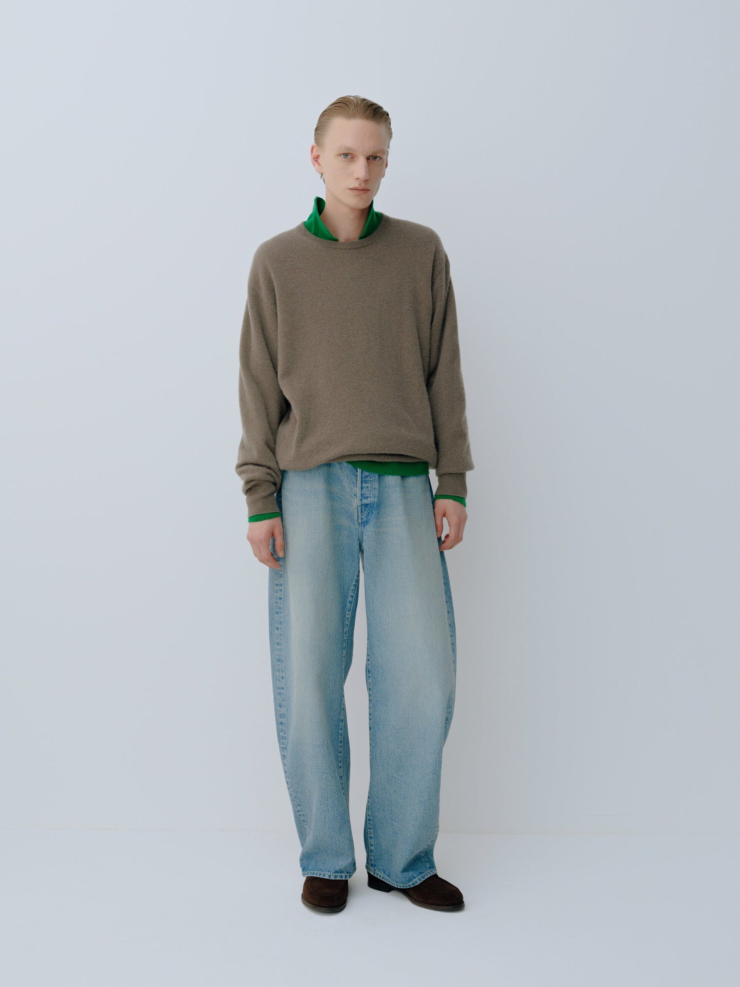 ssstein Round Denim Pants