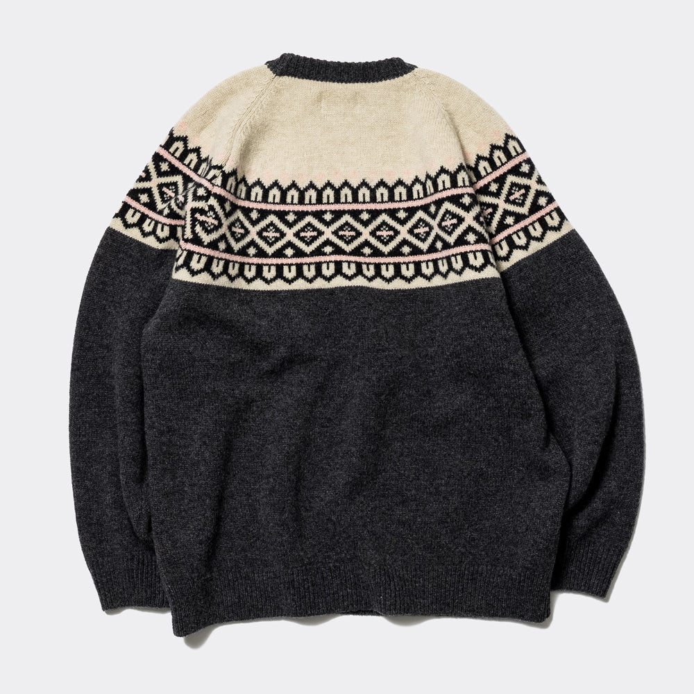 Unlikely Fair Isle "Snow Flake"