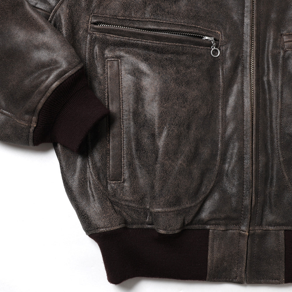 HERILL Sheep Leather Sports Jacket