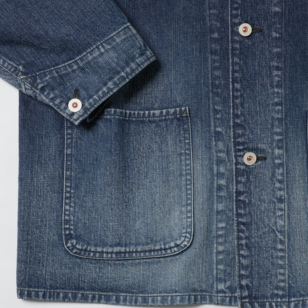 HERILL NAVY Denim Chore Jacket