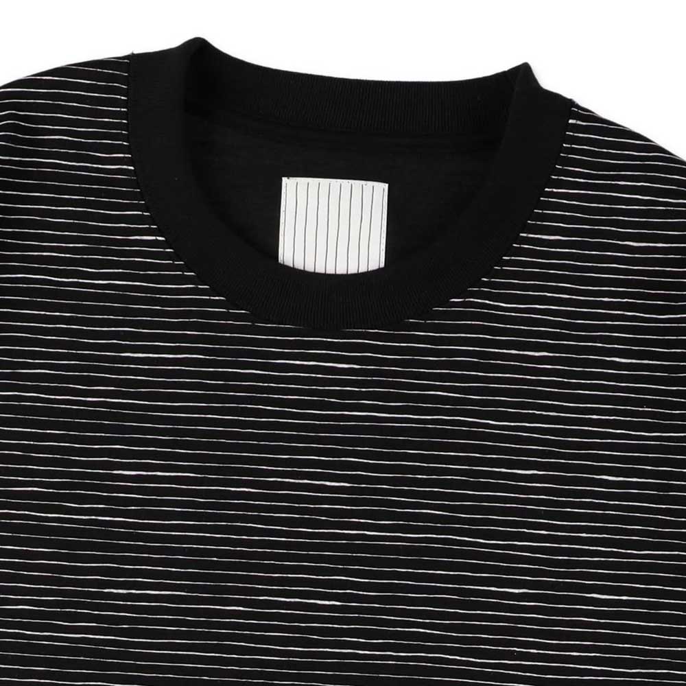 S.F.C (STRIPES FOR CREATIVE) SUPER BIG LS TEE (SIDE STRIPE TECH)