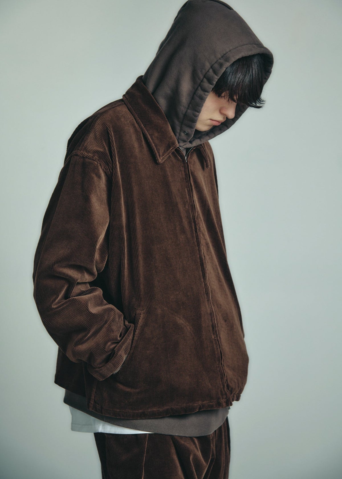 is-ness Corduroy Zip Jacket