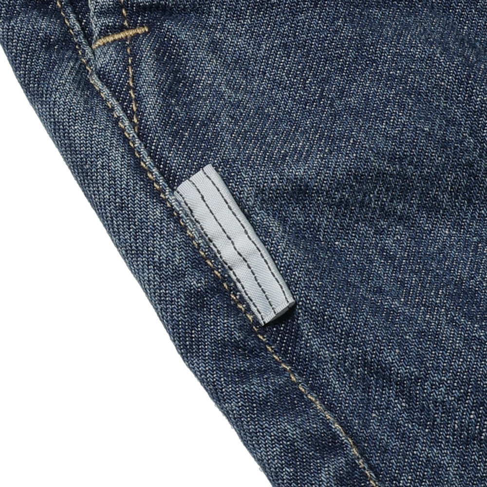 S.F.C (STRIPES FOR CREATIVE) TWO TUCK WIDE PANTS (DENIM)