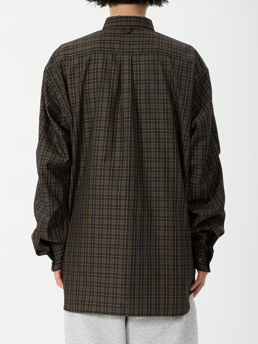 DAIWA PIER39 TECH BUTTON DOWN SHIRT L/S PLAIDS