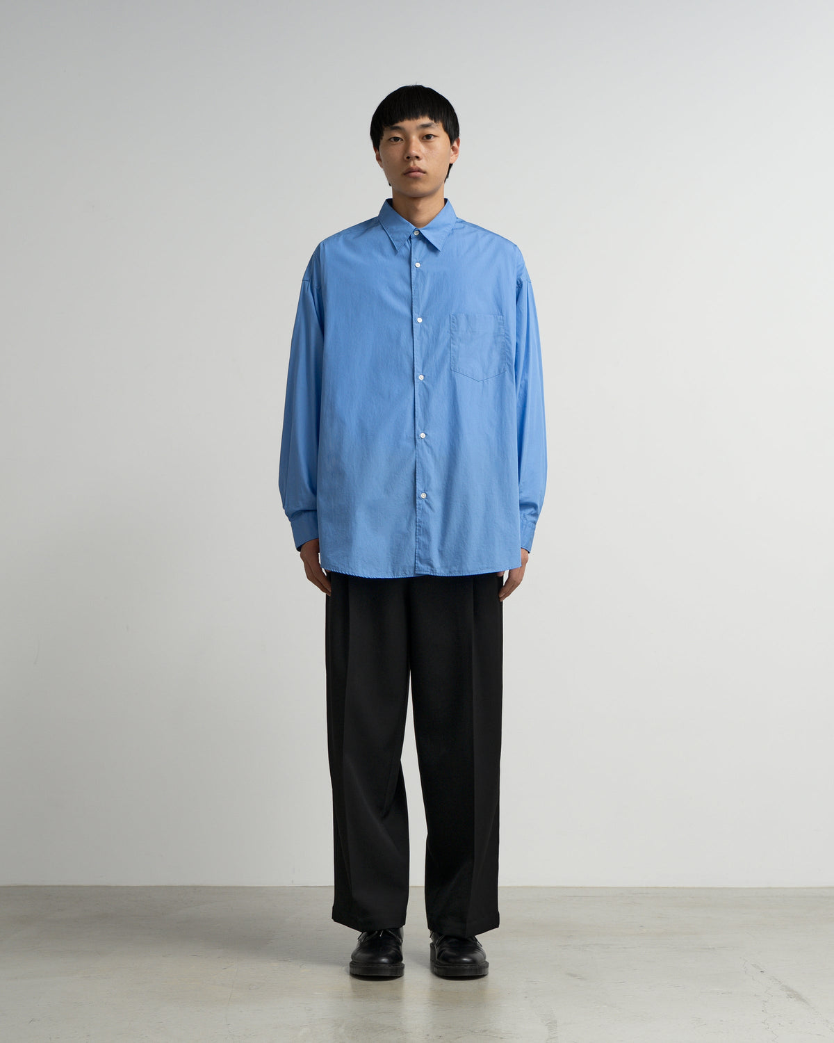 Graphpaper Broad L/S Oversized Regular Collar Shirt