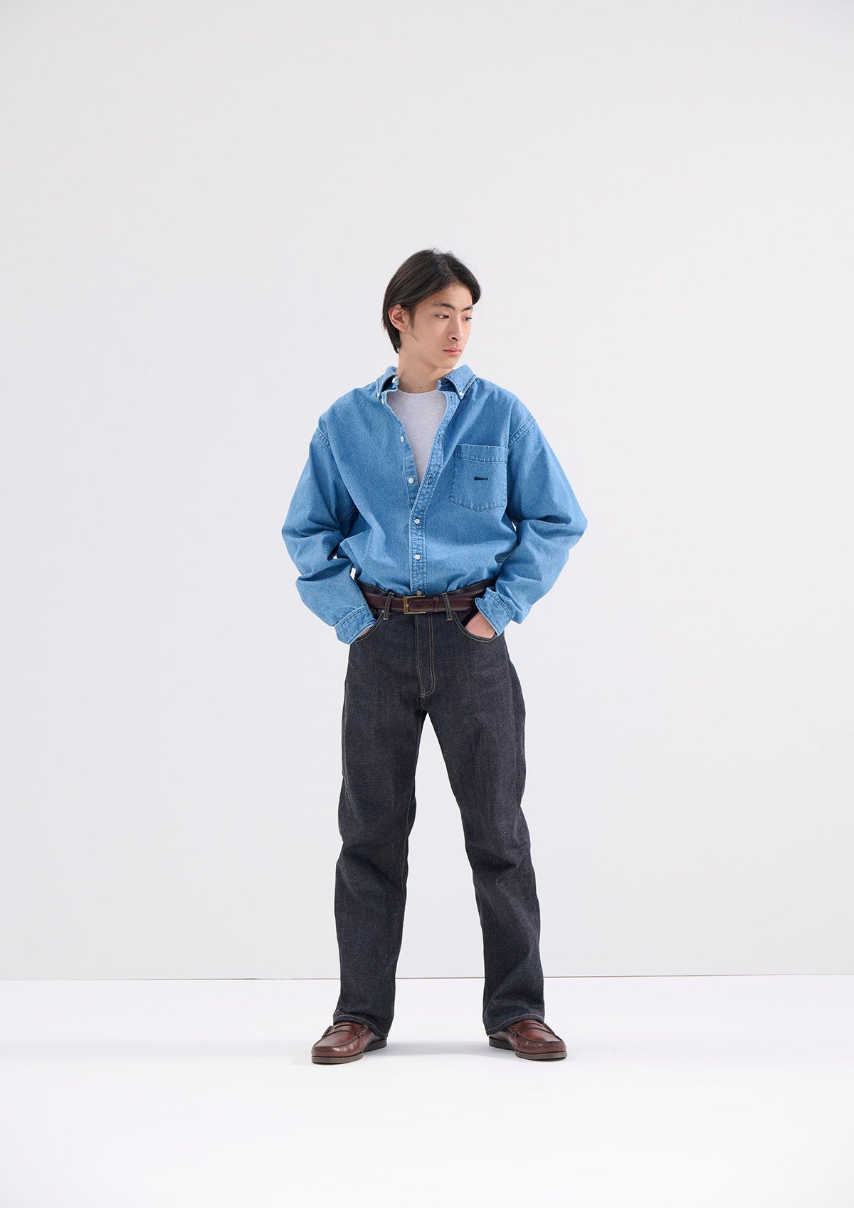 DESCENDANT PALM DENIM LS SHIRT