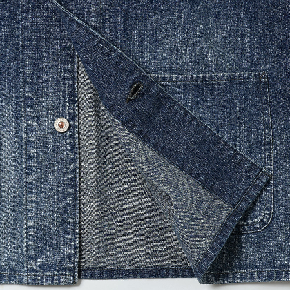 HERILL NAVY Denim Chore Jacket