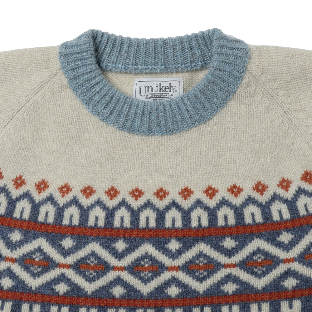 Unlikely Fair Isle "Snow Flake"