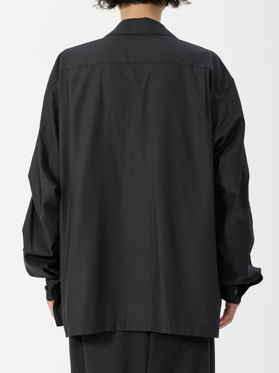 DAIWA PIER39 TECH SPORTS OPEN COLLAR SHIRT L/S SOLID