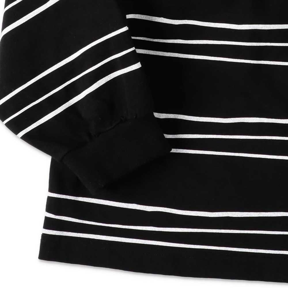 S.F.C (STRIPES FOR CREATIVE) SUPER BIG LS TEE (MULTI STRIPE)