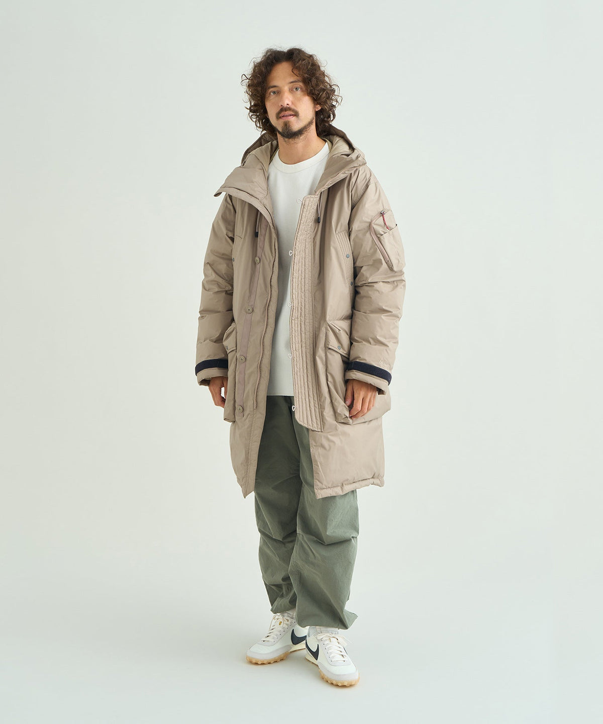 NANGA AURORA TEX DOWN FIELD HALF COAT