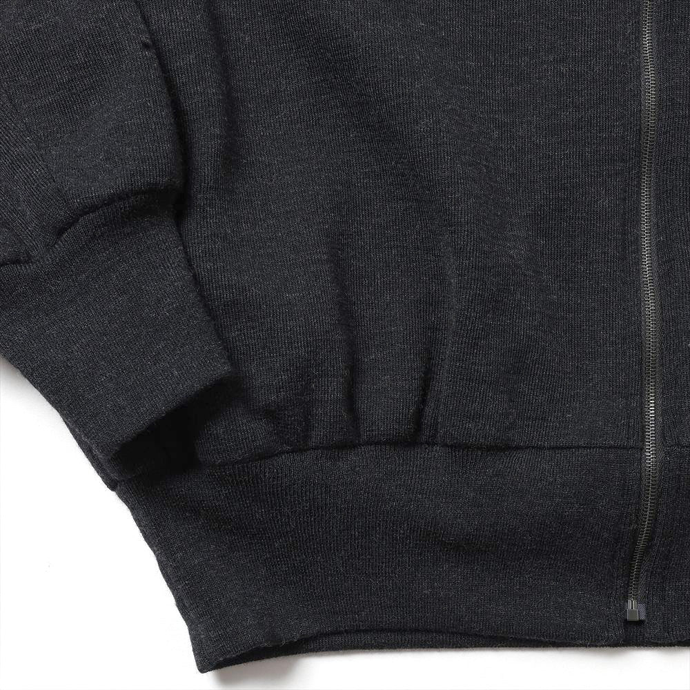COMOLI Wool Knit Track Jacket