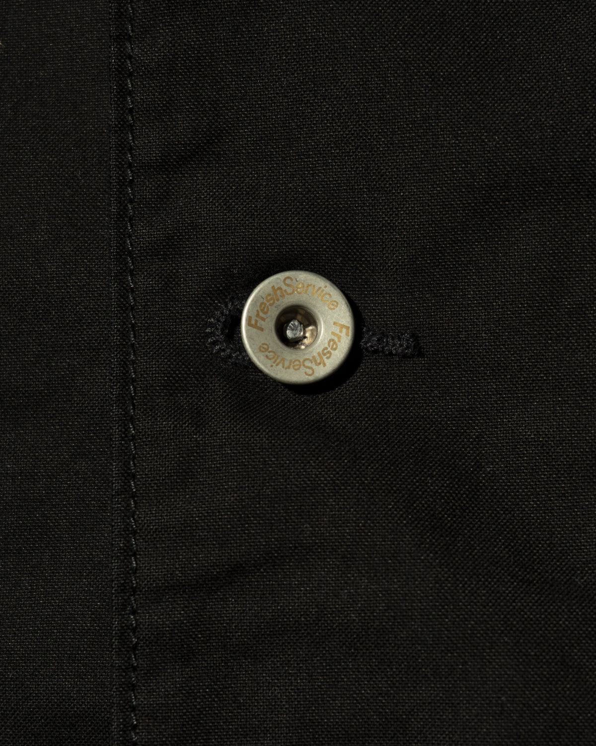 FreshService COTTON CANVAS LEATHER COLLAR WORK JACKET